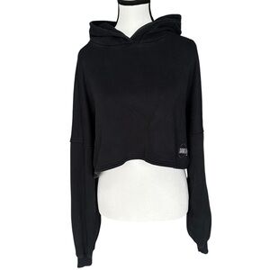 Savage‎ X Fenty Essential Cropped Hoodie Black – Size L